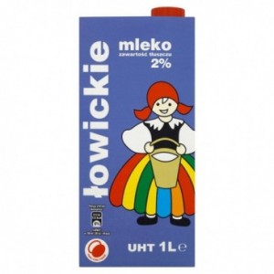 MLEKO 1L ŁOWICZ 2%