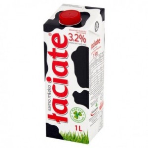 MLEKO 1L ŁACIATE 3,2%