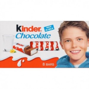 FERRERO KINDER CZEKOLADKI 100G