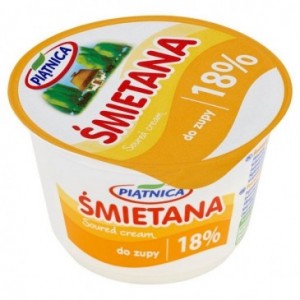 ŚMIETANA 18% PIĄTNICA 200G