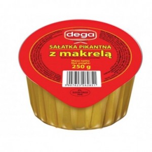 SAŁATKA PIKANTNA  Z MAKRELĄ...