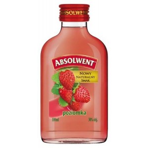 WÓDKA ABSOLWENT POZIOMKOWY...