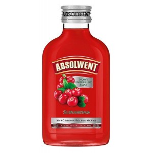 WÓDKA ABSOLWENT ŻURAWINA...
