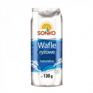 SONKO WAFLE RYŻ NATURALNY 130G
