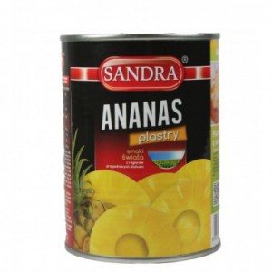 ANANAS PUSZKA 565G