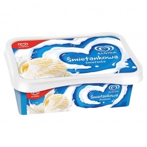 LODY ALGIDA ŚMIETANKOWE 900ML