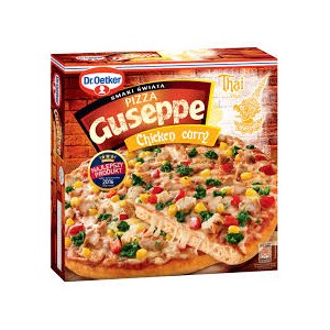 PIZZA GUSEPPE CHICKEN CURRY...
