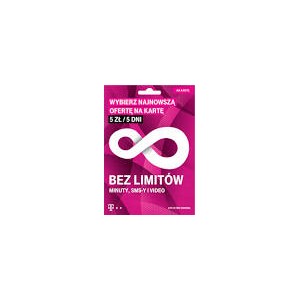 ZESTAW STARTOWY T-MOBILE 5 ZŁ