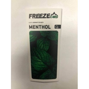 KARTA AROMATYZUJĄCA FREEZE...
