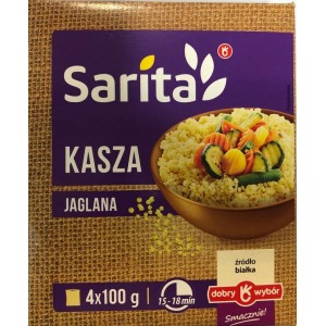 KASZA JAGLANA 4X100G SARITA