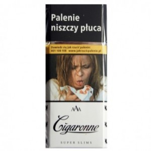 CIGARONNE SUPER SLIMS WHITE