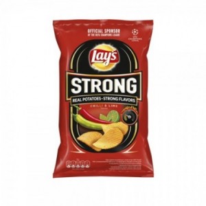 LAY'S STRONG CHILLI&LIME 130G