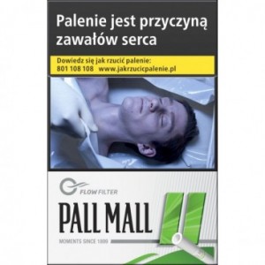 PALL MALL FLOW 20 GREEN