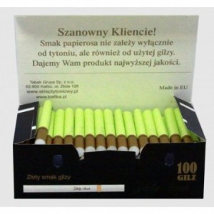 GILZY ZŁOTY SMOK 100 ZIELONE