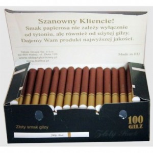 GILZY ZŁOTY SMOK 100 BRĄZOWE