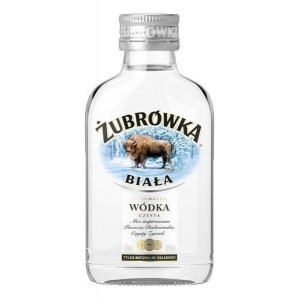 WÓDKA ŻUBRÓWKA BIAŁA 0.1L 40%