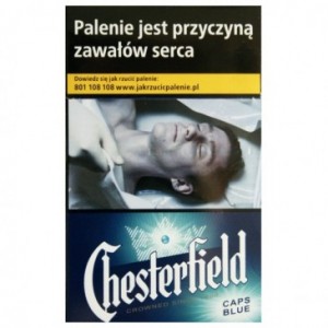 CHESTERFIELD BLUE CAPSULE...