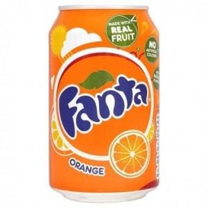 FANTA ORANGE PUSZKA 0.33L