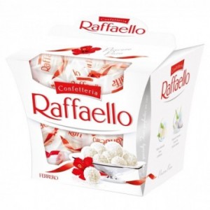 FERRERO RAFFAELLO PUDEŁKO 150G