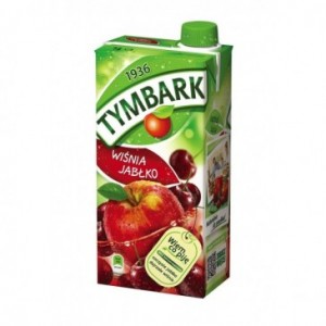 TYMBARK 1L JABŁKO-WIŚNIA