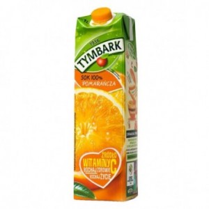 TYMBARK 1L SOK POMARAŃCZA