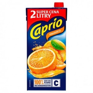 CAPRIO POMARAŃCZA 2L