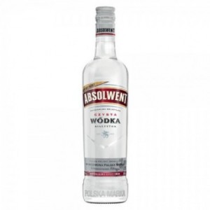 WÓDKA ABSOLWENT 40% 0.7L